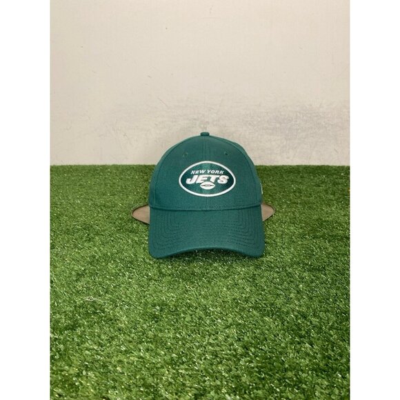 New York Jets hat cap strap back green white New Era mens football NFL unisex - Picture 1 of 10